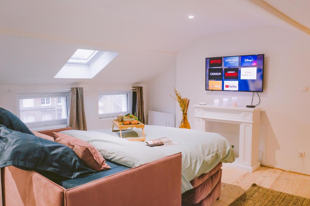 Apartmán Le Pluvier D'Or Abbeville Exteriér fotografie